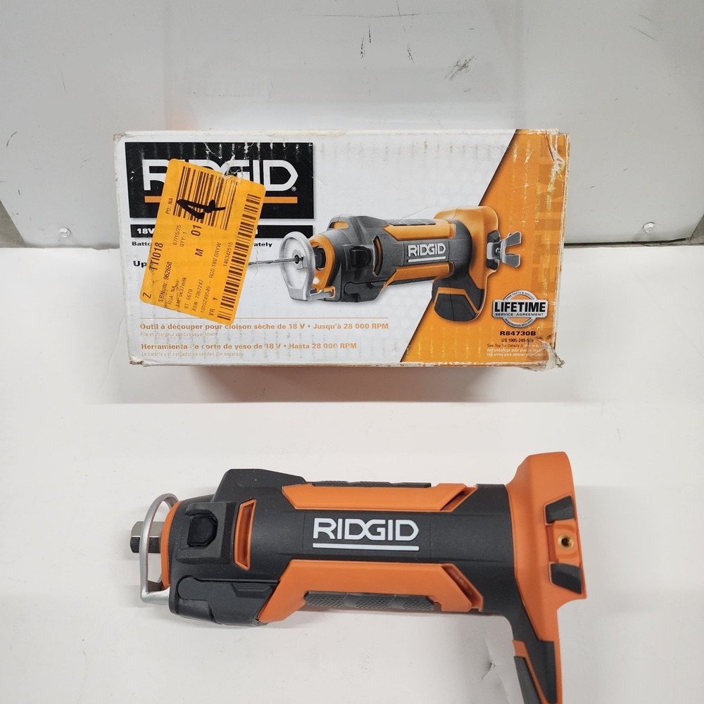 RIDGID R84730 18V 28000RPM Cordless Drywall Cut-out Tool Only